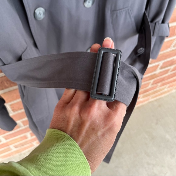 Town craft soft vintage lightweight trenchcoat men’s size 40 regular- unisex - Picture 6 of 15